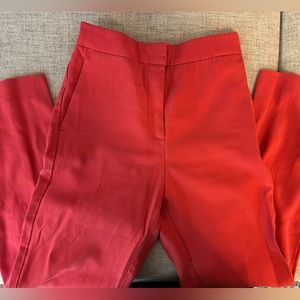Mango red lyoncell pants